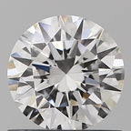 Diamante Naturale Taglio Brillante 0.58ct 3EX E VVS1 - GIA - 5.4x5.43x3.26mm