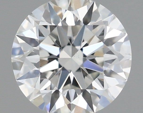 Diamante Naturale Taglio Brillante 0.52ct 3EX H VS1 - GIA - 5.08x5.12x3.21mm