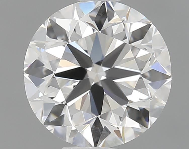 Diamante Naturale Taglio Brillante 1ct VG/G/EX F VS2 - GIA - 6.16x6.23x4.0mm