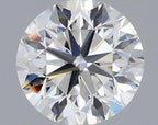 Diamante Naturale Taglio Brillante 1ct VG/VG/EX E VVS1 - IGI - 6.16x6.25x4.03mm