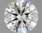Diamante Naturale Taglio Brillante 1.03ct 3EX J IF - GIA - 6.53x6.55x3.92mm