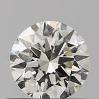 Diamante Naturale Taglio Brillante 0.45ct 3EX I VVS1 - IGI - 4.88x4.92x3.02mm