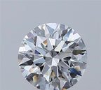 Diamante Taglio Brillante 0.57ct EX/VG/EX D VVS2 - GIA - 5.29x5.32x3.3mm