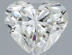 Diamante Naturale Taglio Cuore 0.83ct EX/EX H VVS1 - IGI - 5.7x6.49x3.74mm