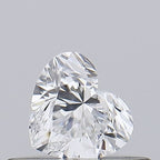 Diamante Naturale Taglio Cuore 0.26ct G/VG D VS2 - GIA - 3.75x4.25x2.73mm