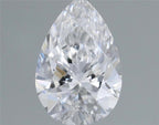 Diamante Naturale Taglio Goccia 0.52ct VG/EX D VVS1 - GIA - 6.79x4.49x2.89mm