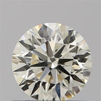 Diamante Naturale Taglio Brillante 0.5ct 3EX J IF - IGI - 5.06x5.08x3.18mm