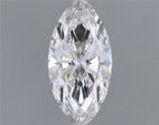 Diamante Naturale Taglio Marquise 0.41ct EX/VG D VVS1 - GIA - 8.04x3.84x2.34mm