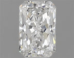 Diamante Naturale Taglio Radiant 0.6ct VG/EX E VVS2 - GIA - 6.23x4.06x2.83mm