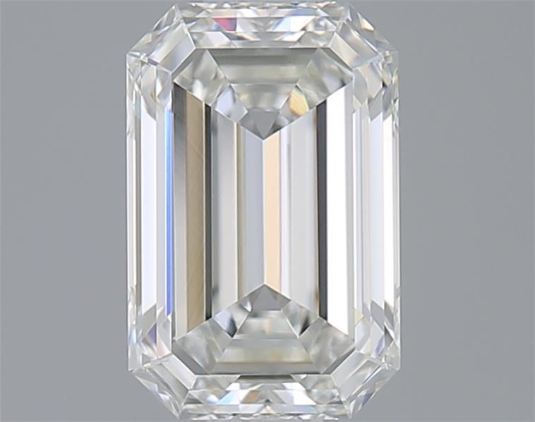 Diamante Naturale Taglio Smeraldo 0.7ct EX/EX G VVS2 - GIA - 6.5x4.23x2.63mm