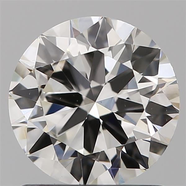 Diamante Naturale Taglio Brillante 1ct 3EX H VS2 - IGI - 6.45x6.47x3.82mm