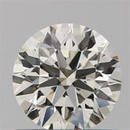 Diamante Naturale Taglio Brillante 0.61ct 3EX I VVS2 - IGI - 5.39x5.44x3.4mm