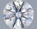 Diamante Naturale Taglio Brillante 0.7ct 3EX D VVS2 - IGI - 5.61x5.66x3.51mm