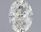 Diamante Naturale Taglio Ovale 1ct EX/EX G VVS1 - IGI - 7.3x5.25x3.65mm