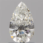Diamante Naturale Taglio Goccia 0.76ct VG/EX H VVS1 - GIA - 8.39x4.98x3.11mm