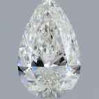 Diamante Naturale Taglio Goccia 0.5ct VG/EX H IF - GIA - 7.35x4.46x2.6mm