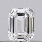 Diamante Naturale Taglio Smeraldo 0.19ct G/G F VVS1 - GIA - 3.71x2.76x1.83mm