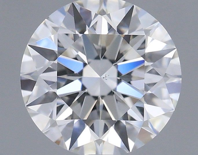Diamante Naturale Taglio Brillante 0.62ct 3EX F VS1 - GIA - 5.45x5.48x3.38mm