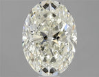 Diamante Naturale Taglio Ovale 1.62ct EX/EX J VS1 - IGI - 9.06x6.43x4.09mm