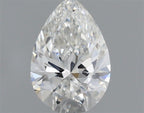 Diamante Naturale Taglio Goccia 0.43ct VG/EX F IF - GIA - 6.34x4.26x2.64mm