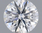 Diamante Naturale Taglio Brillante 0.24ct 3EX I VVS1 - GIA - 3.96x3.98x2.46mm