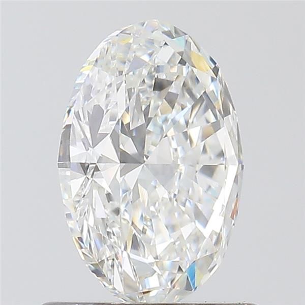 Diamante Naturale Taglio Ovale 0.9ct VG/EX F VS1 - GIA - 7.26x5.41x3.43mm
