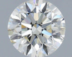 Diamante Naturale Taglio Brillante 0.9ct 3EX J VS1 - IGI - 6.07x6.12x3.85mm