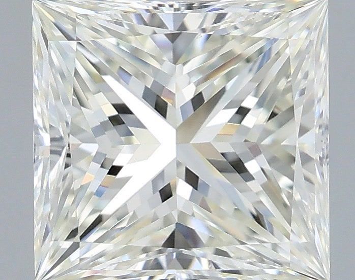 Diamante Naturale Taglio Princess 1.9ct G/EX J VS1 - IGI - 6.97x6.73x5.07mm