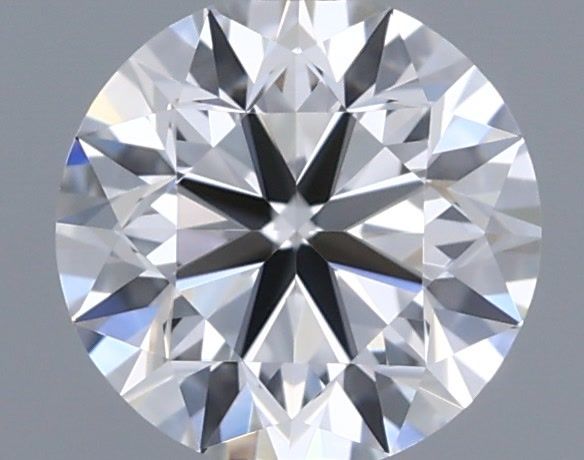 Diamante Naturale Taglio Brillante 0.46ct G/VG/EX D FL - GIA - 4.96x4.98x3.17mm