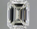 Diamante Naturale Taglio Smeraldo 1.5ct G/VG J VS2 - IGI - 7.2x5.49x3.86mm