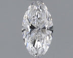 Diamante Naturale Taglio Marquise 0.18ct G/VG D VS1 - GIA - 5.85x2.95x1.82mm