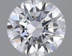 Diamante Naturale Taglio Brillante 0.18ct EX/VG/VG F VS1 - GIA - 3.68x3.7x2.23mm