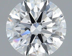 Diamante Naturale Taglio Brillante 0.59ct 3EX D VVS1 - IGI - 5.34x5.38x3.32mm