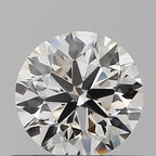 Diamante Naturale Taglio Brillante 0.5ct VG/VG/EX E VVS2 - IGI - 4.93x5.0x3.18mm
