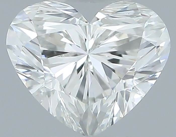Diamante Naturale Taglio Cuore 0.5ct EX/EX H VVS2 - IGI - 4.59x5.48x3.38mm