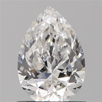 Diamante Naturale Taglio Goccia 0.72ct EX/EX E VVS1 - GIA - 7.36x4.98x3.17mm