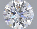 Diamante Naturale Taglio Brillante 0.72ct 3EX D FL - GIA - 5.69x5.73x3.57mm