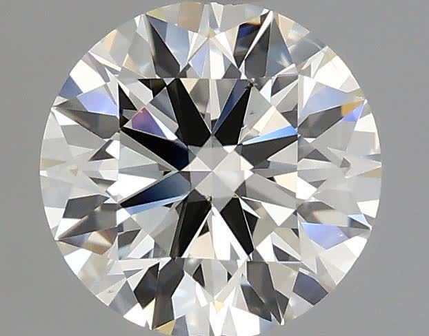 Diamante Naturale Taglio Brillante 0.97ct 3EX J VS2 - IGI - 6.4x6.42x3.88mm