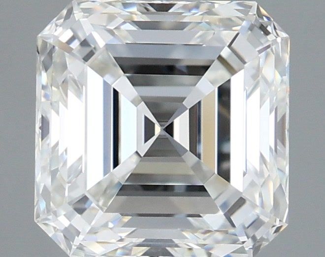 Diamante Naturale Taglio Asscher 1.8ct EX/EX H VVS1 - GIA - 6.89x6.77x4.42mm