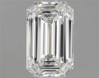 Diamante Naturale Taglio Smeraldo 1.21ct VG/EX E VVS2 - GIA - 7.76x4.84x3.11mm
