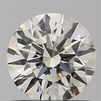 Diamante Naturale Taglio Brillante 0.7ct 3EX J VVS2 - GIA - 5.7x5.68x3.55mm
