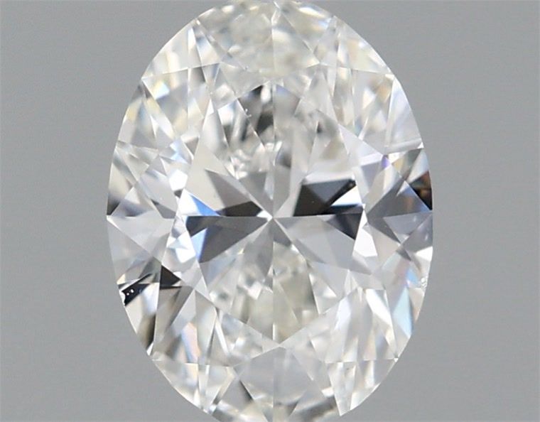 Diamante Naturale Taglio Ovale 0.5ct G/VG H VS2 - GIA - 6.13x4.52x2.82mm