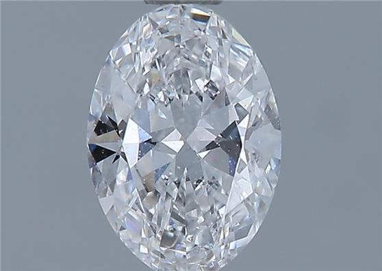 Diamante Naturale Taglio Ovale 0.6ct VG/VG D VVS2 - GIA - 6.97x4.86x2.85mm