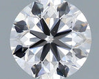 Diamante Naturale Taglio Brillante 0.5ct VG/VG/VG D VS1 - GIA - 4.96x5.01x3.15mm