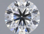 Diamante Naturale Taglio Brillante 0.5ct G/VG/EX H VVS1 - GIA - 4.84x4.87x3.2mm