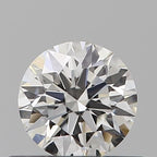 Diamante Naturale Taglio Brillante 0.37ct 3EX G VVS1 - IGI - 4.58x4.6x2.85mm