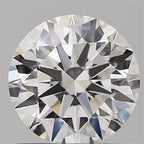Diamante Naturale Taglio Brillante 0.76ct 3EX D VS2 - GIA - 5.87x5.85x3.57mm