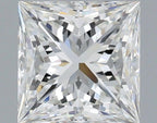 Diamante Naturale Taglio Princess 1.3ct EX/EX G VVS2 - IGI - 6.07x6.06x4.32mm