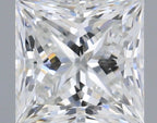 Diamante Naturale Taglio Princess 0.86ct EX/EX G VVS2 - GIA - 5.14x5.08x3.75mm
