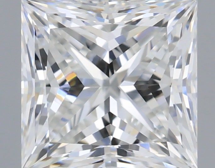 Diamante Naturale Taglio Princess 0.86ct EX/EX G VVS2 - GIA - 5.14x5.08x3.75mm